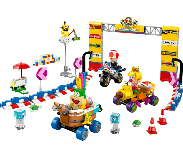 LEGO Super Mario 72036 Zestaw Baby Peach i Grand Prix - 1284254 - zdjęcie 3
